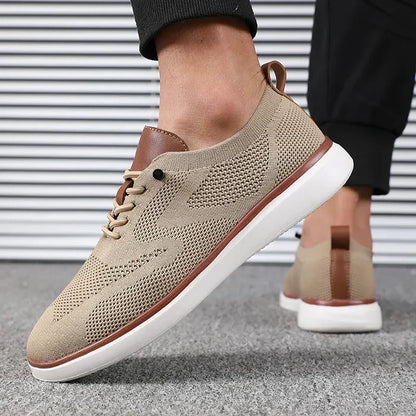 FYGA Men's AirWeave Knit Trainers